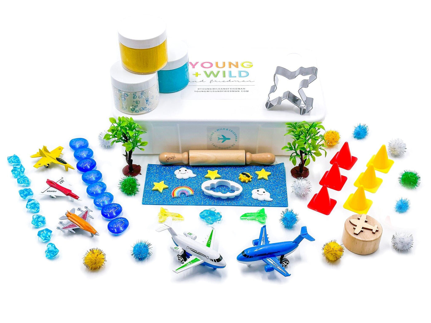 Airplane Sensory Kit Sensory Kit Young, Wild & Friedman 