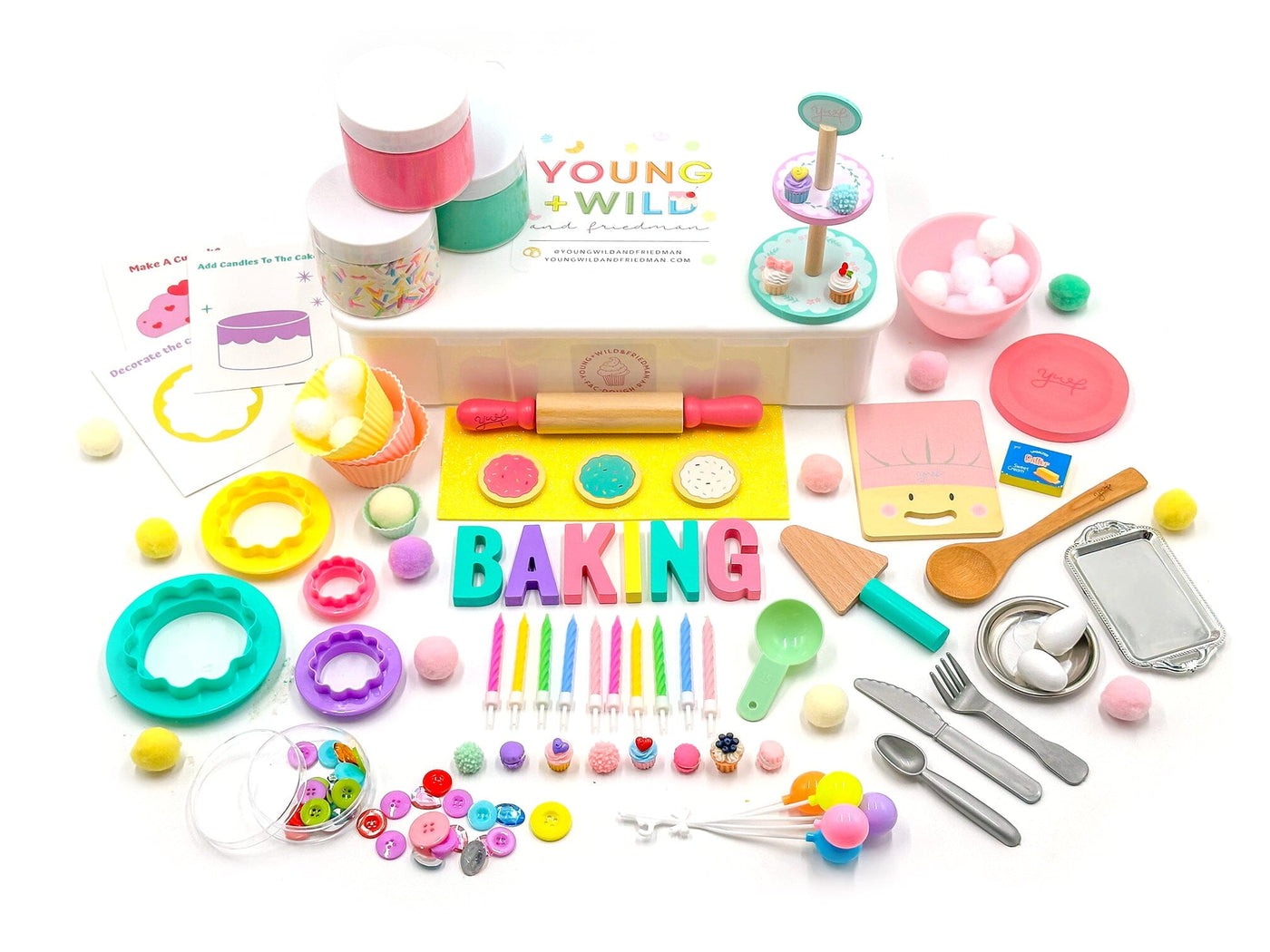 Baking Kit Sensory Kit Young, Wild & Friedman 