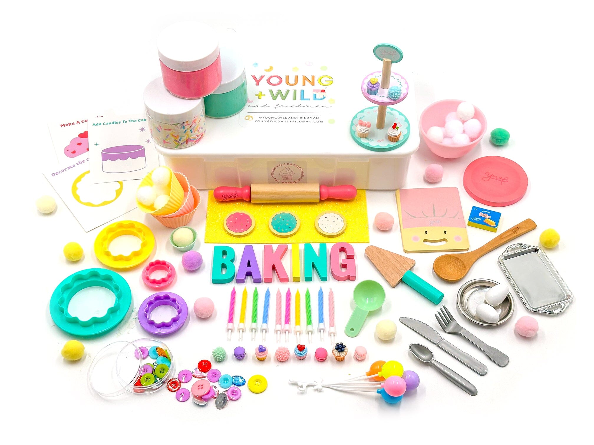 Baking Kit Sensory Kit Young, Wild & Friedman 