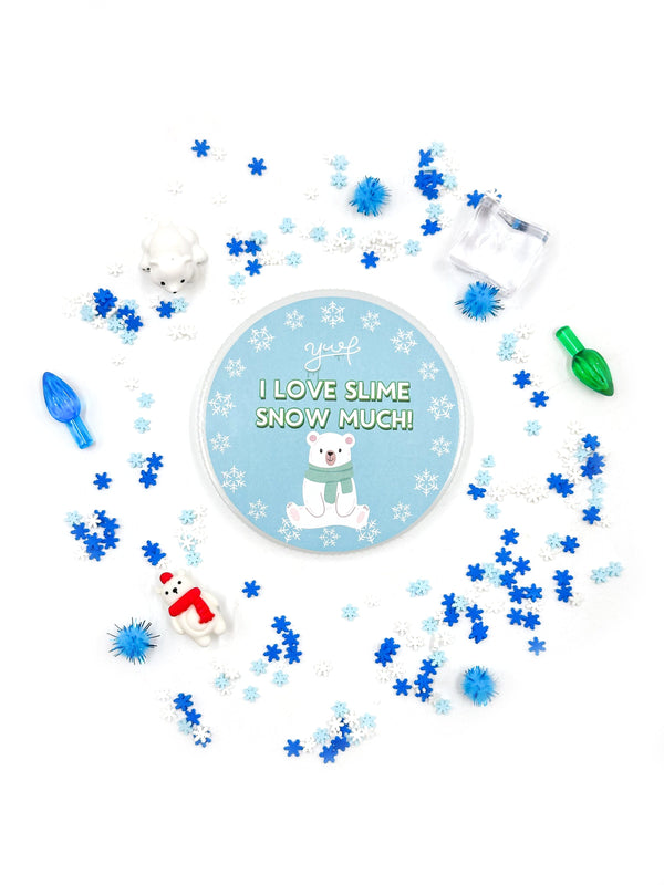 Beary Merry Christmas Sensory Slime Slime Young, Wild & Friedman 