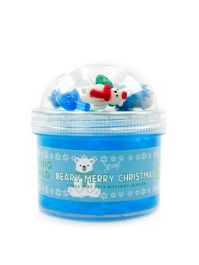 Beary Merry Christmas Sensory Slime