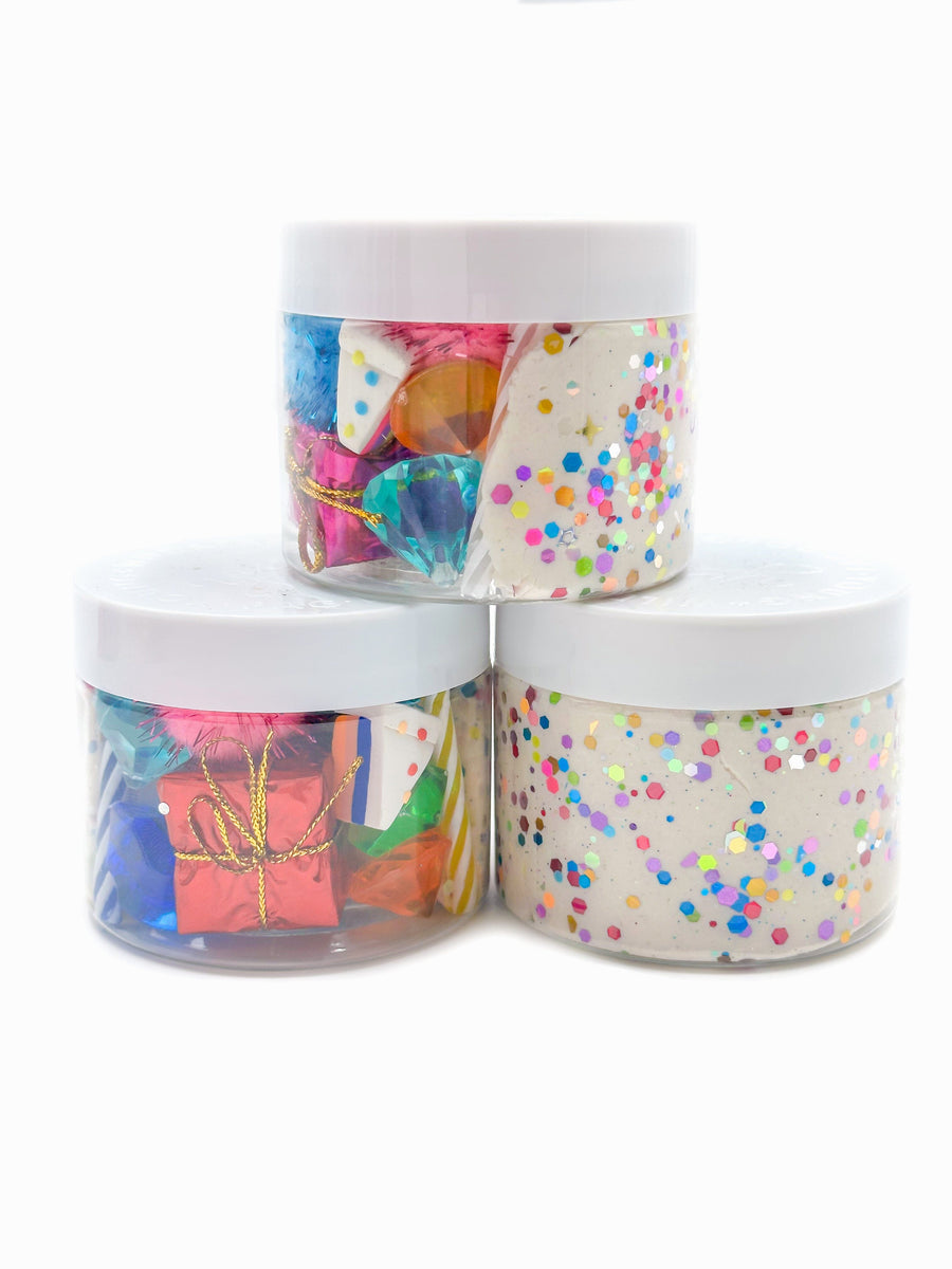 Birthday Dough Jars Sensory Dough Young, Wild & Friedman 