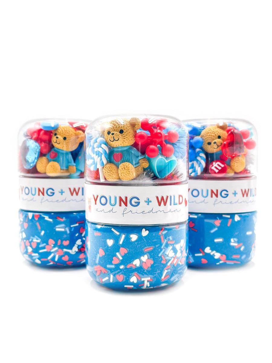 Blue Valentine Grab & Go Dough Jar Grab and Go Dough Young + Wild and Friedman 