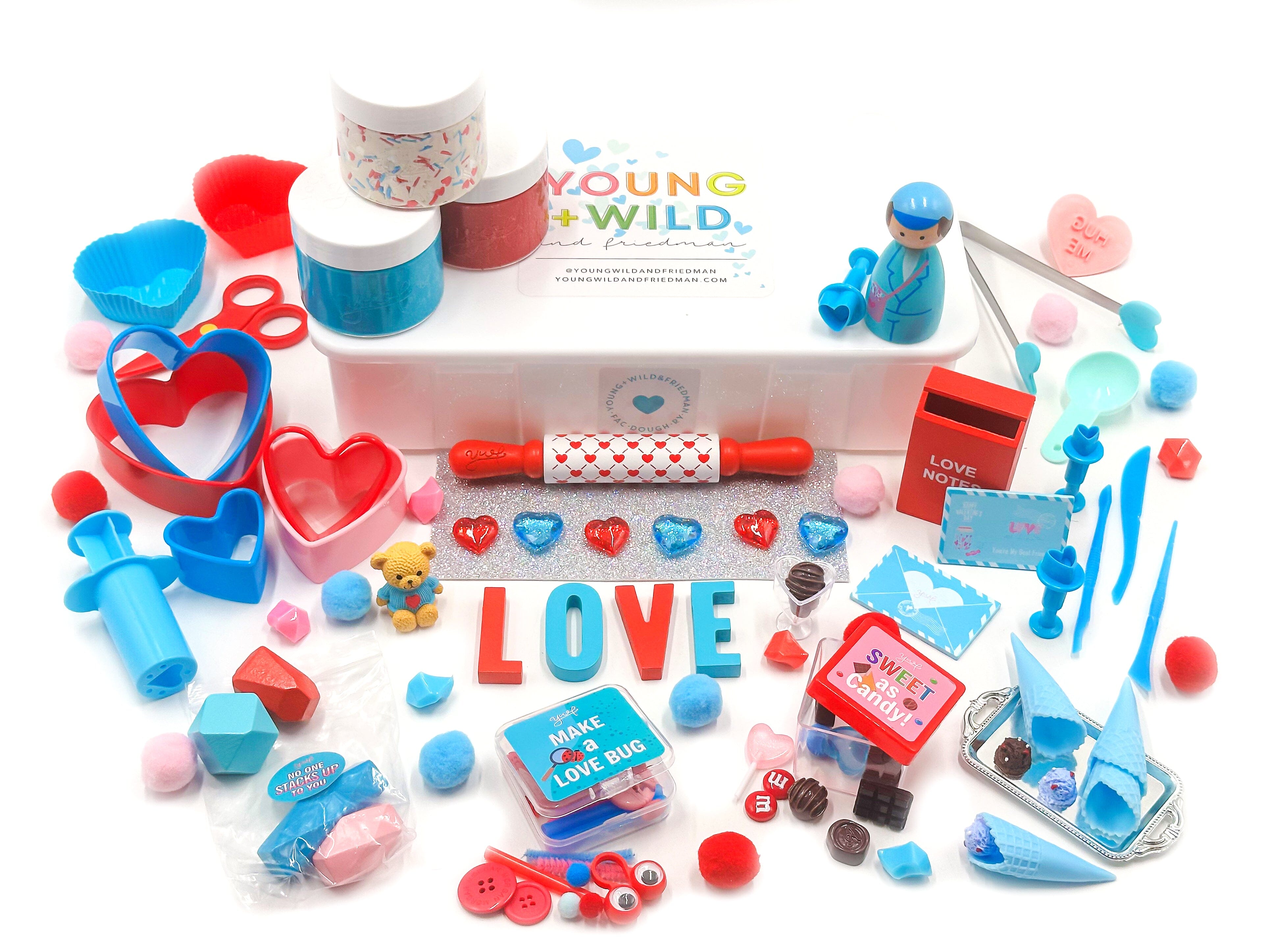 Blue Valentine Sensory Kit Sensory Kit Young + Wild and Friedman 