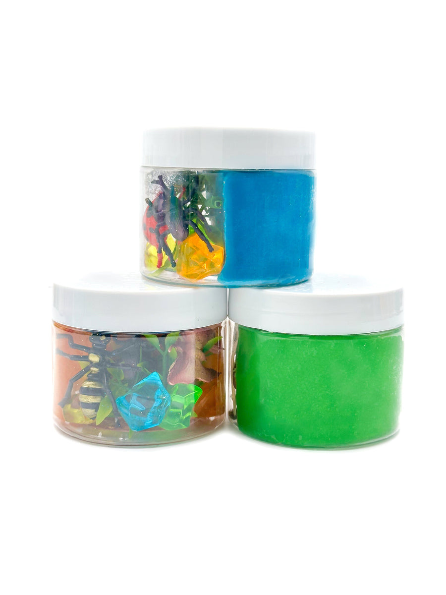 Bugs Dough Jars Sensory Dough Young, Wild & Friedman 