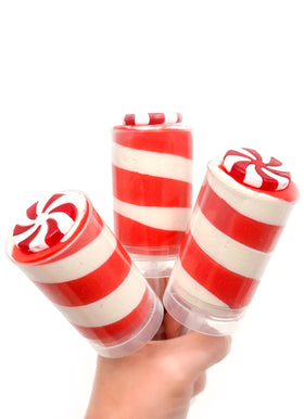 Candy Cane Sensory Dough Push Pop