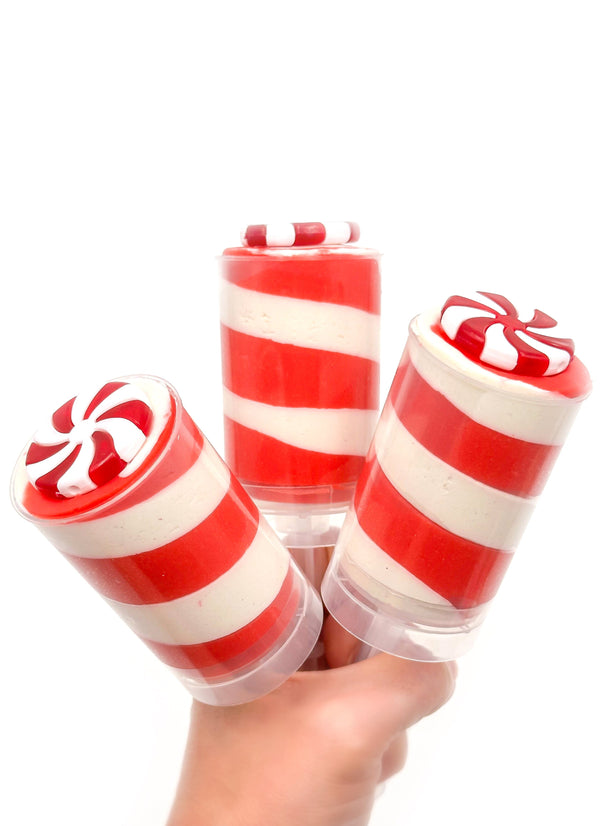 Candy Cane Sensory Dough Push Pop Sensory Dough Young, Wild & Friedman 