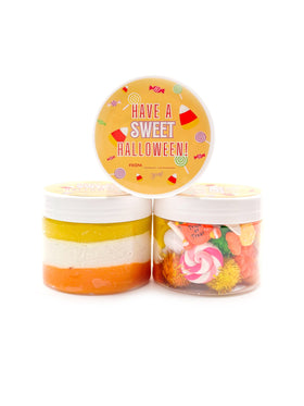 Candy Corn Class Gift Dough Jar