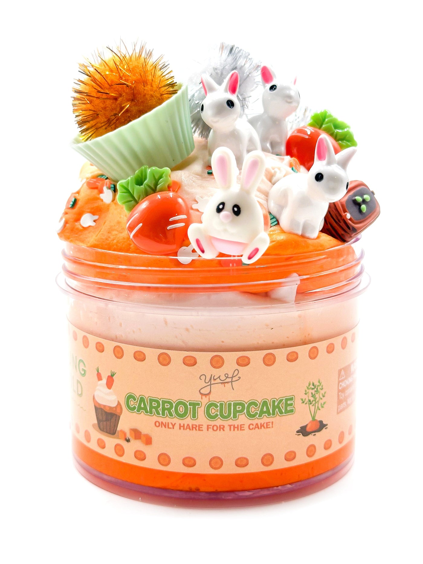 Carrot Cupcake Slime Slime Young, Wild & Friedman 