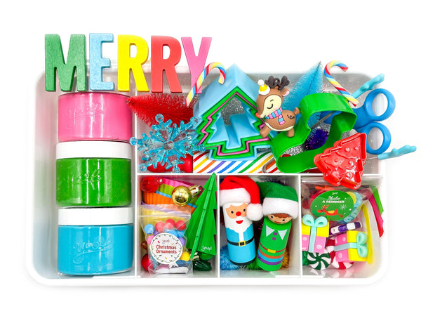 Colorful Christmas Sensory Kit Sensory Kit Young + Wild and Friedman 