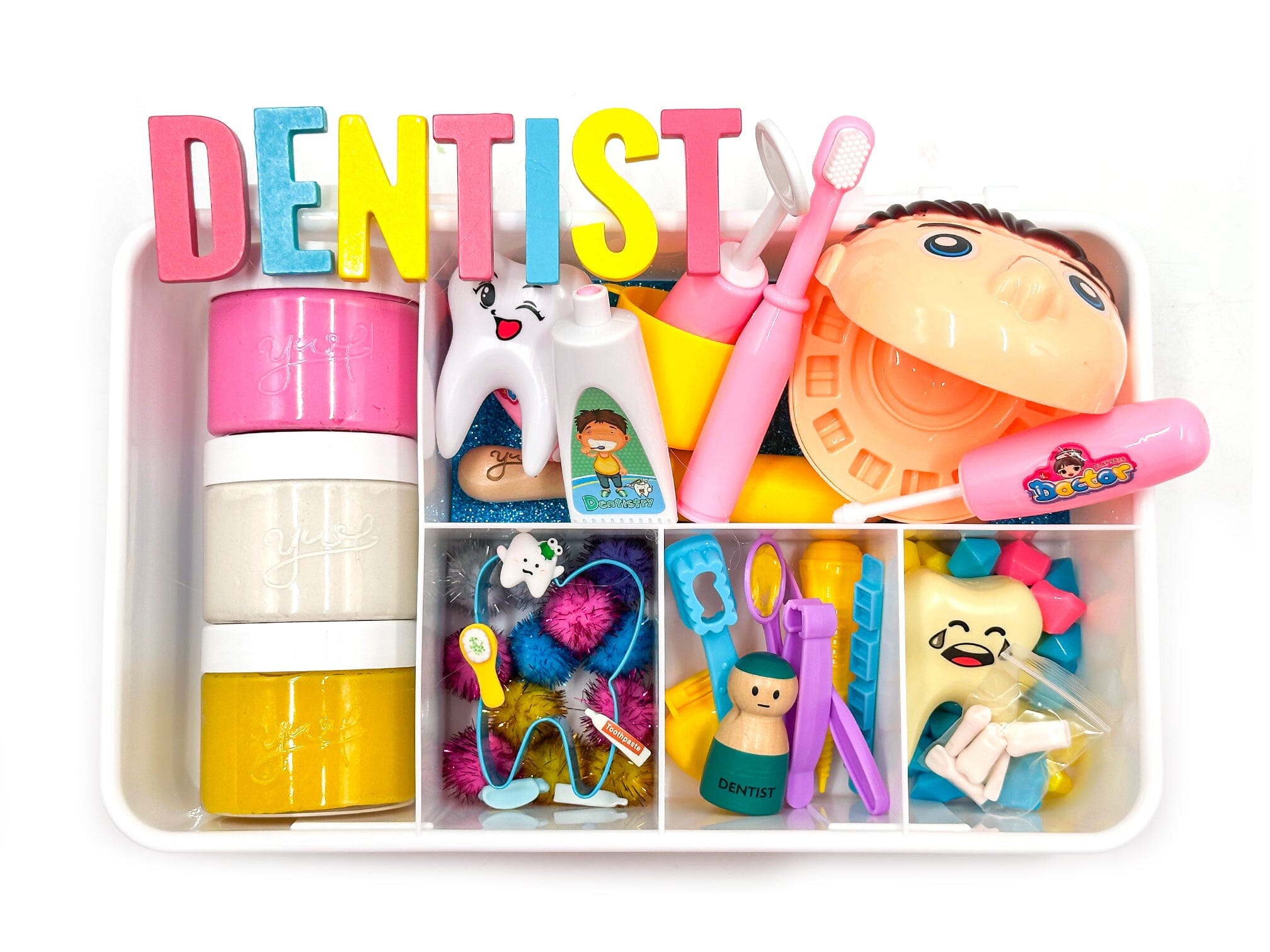 Dentist Sensory Kit Sensory Kit Young, Wild & Friedman Pink 