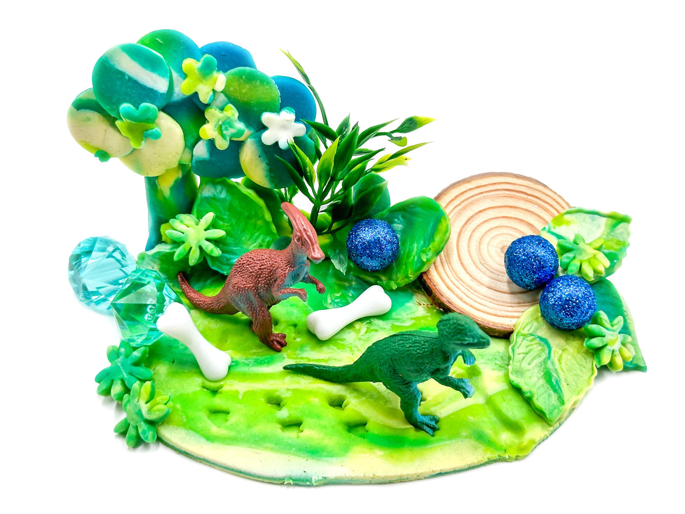 Dinosaur Dough Jars Sensory Dough Young, Wild & Friedman 