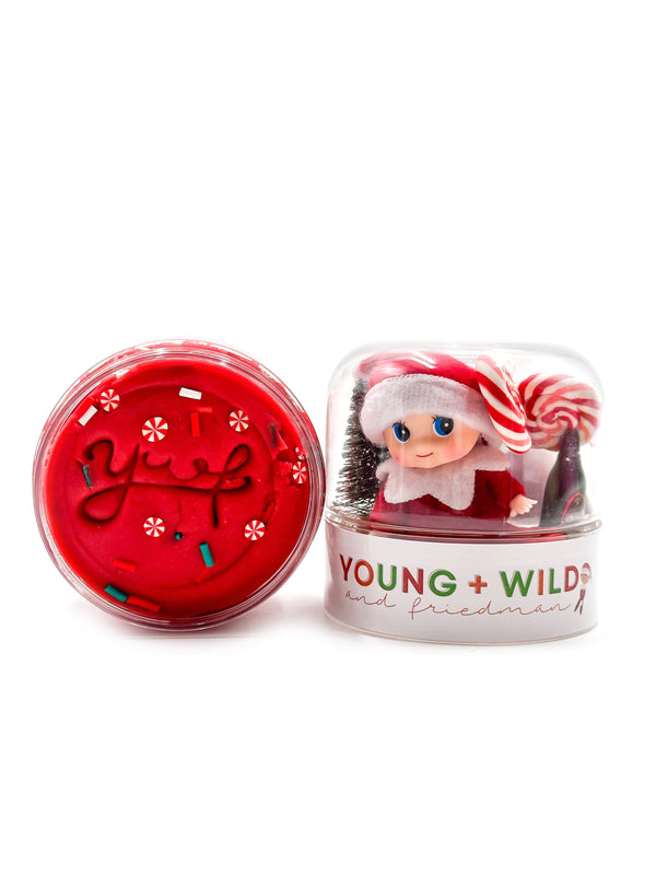 Elf Grab and Go Dough Jar Grab and Go Dough Young + Wild and Friedman 