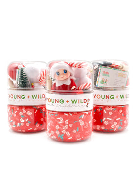 Elf Grab and Go Dough Jar