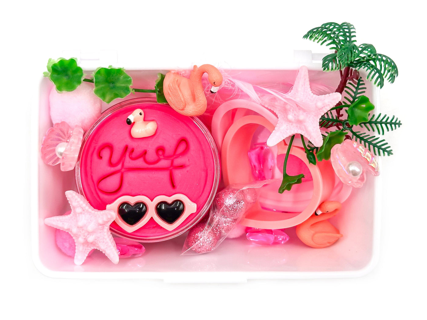 Flamingo Valentine Sensory Mini Kit Mini Kit Young + Wild and Friedman 