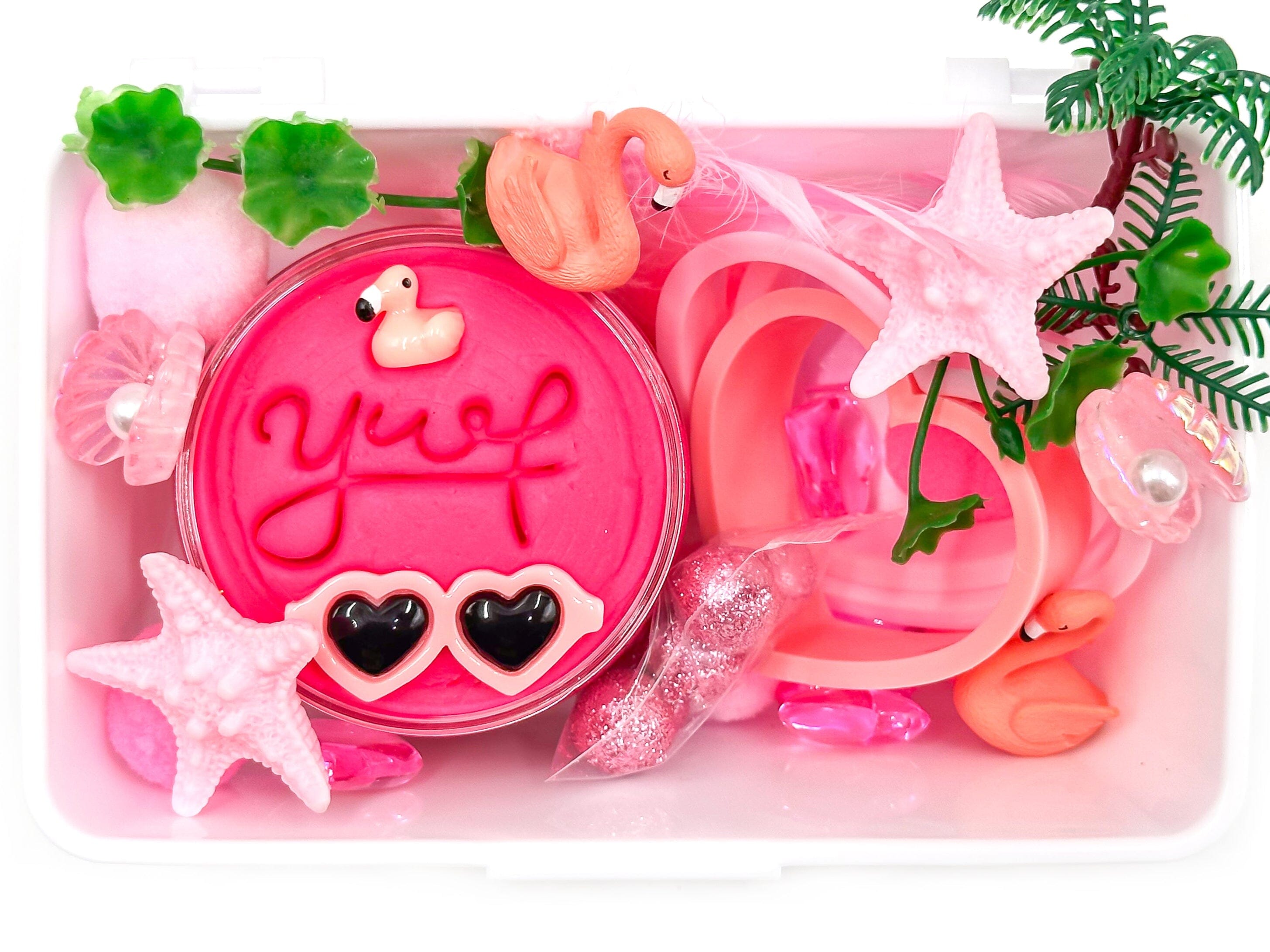 Flamingo Valentine Sensory Mini Kit Mini Kit Young + Wild and Friedman 