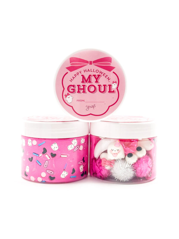 Girly Ghoul Class Gift Dough Jar Sensory Dough Young, Wild & Friedman 