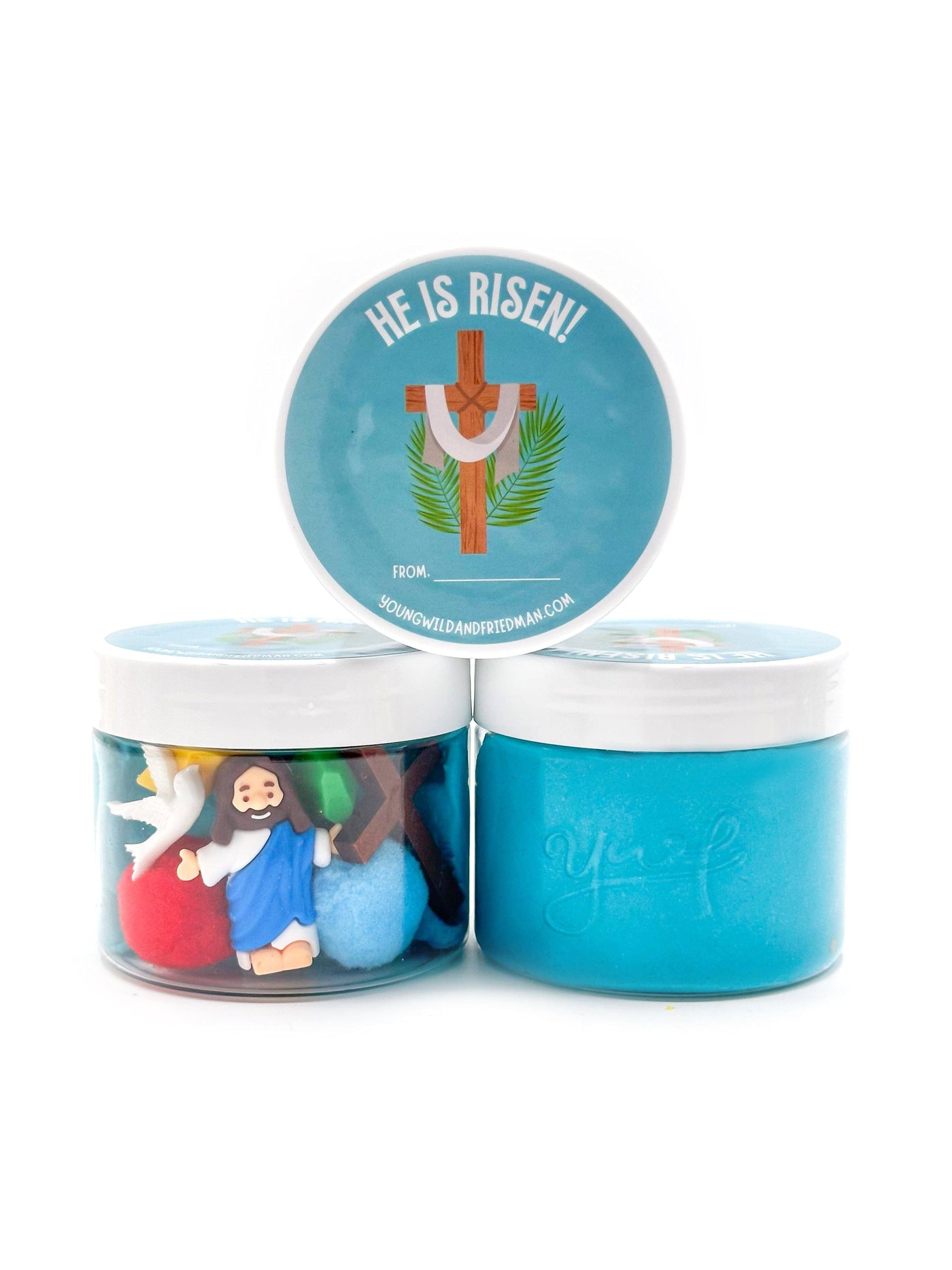 He is Risen Sensory Dough Jar Sensory Dough Young, Wild & Friedman 