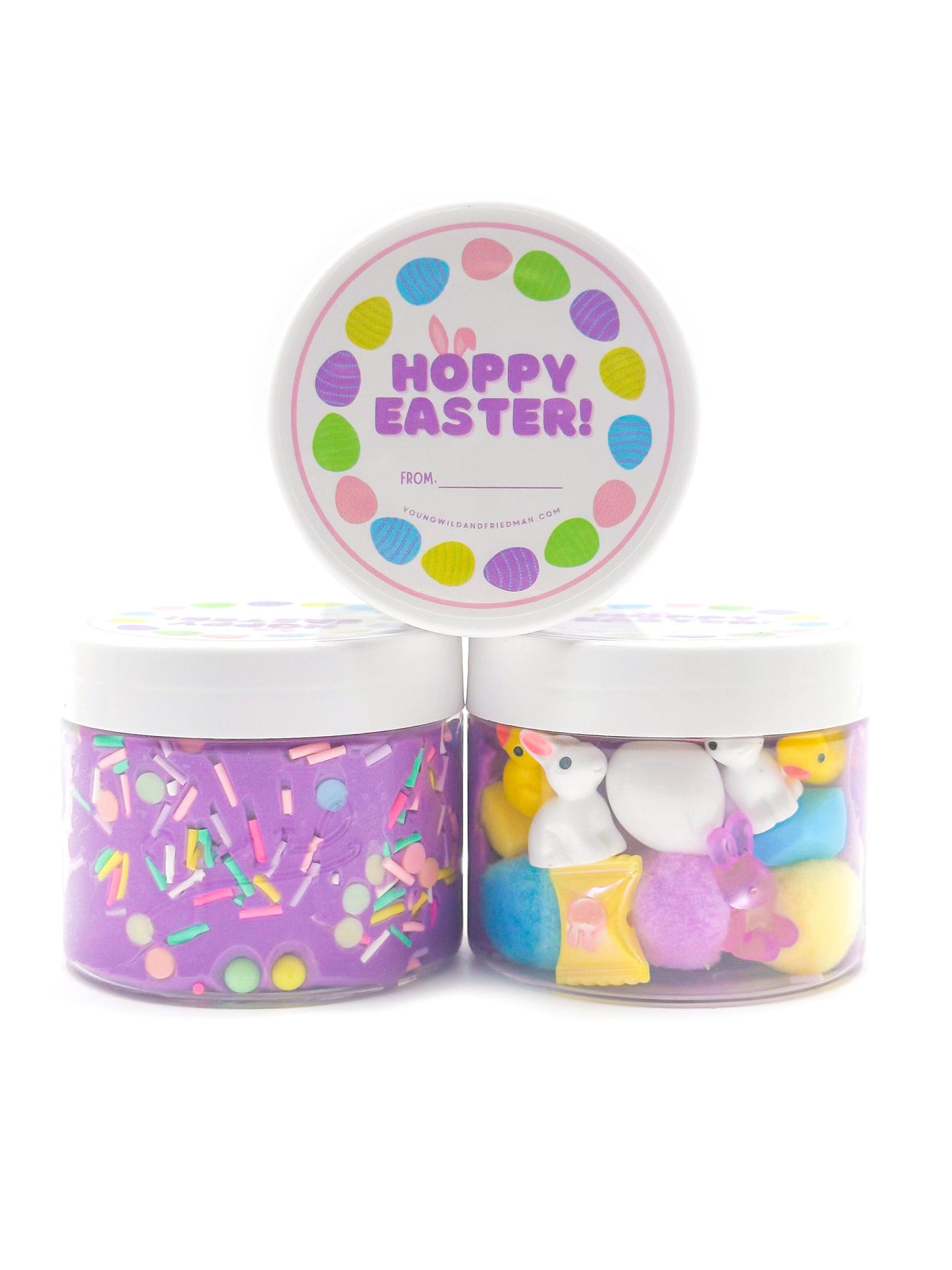 Hoppy Easter Sensory Dough Jar Sensory Dough Young, Wild & Friedman 