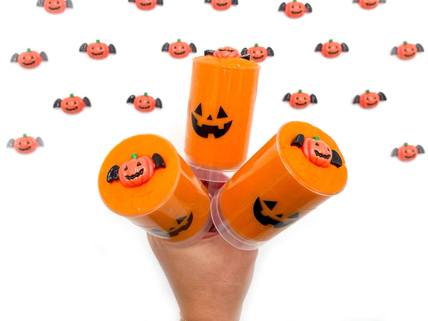 Jack-o-Lantern Sensory Dough Push Pop Sensory Dough Young, Wild & Friedman 