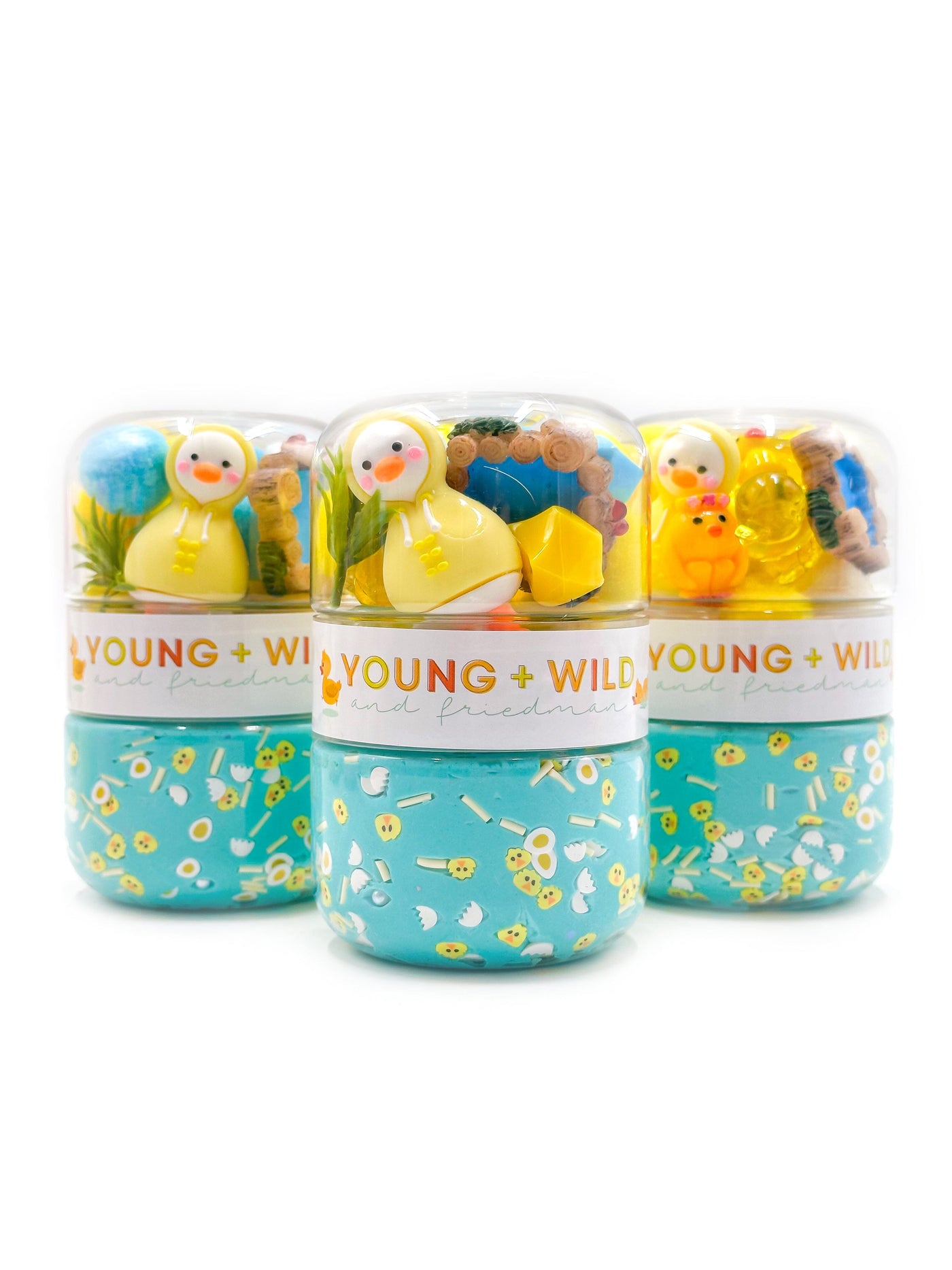 Lucky Duck Grab & Go Dough Jar Grab and Go Dough Young, Wild & Friedman 