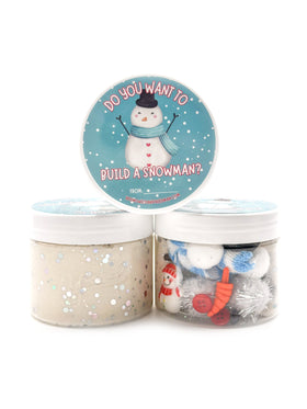 Make a Snowman Class Gift Dough Jar