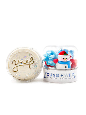 Make a Snowman Grab and Go Dough Jar