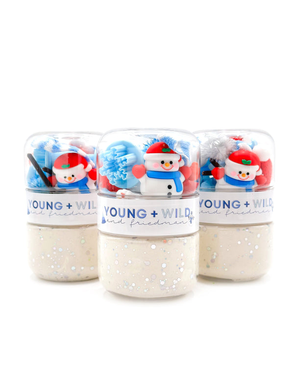 Make a Snowman Grab and Go Dough Jar Grab and Go Dough Young + Wild and Friedman 