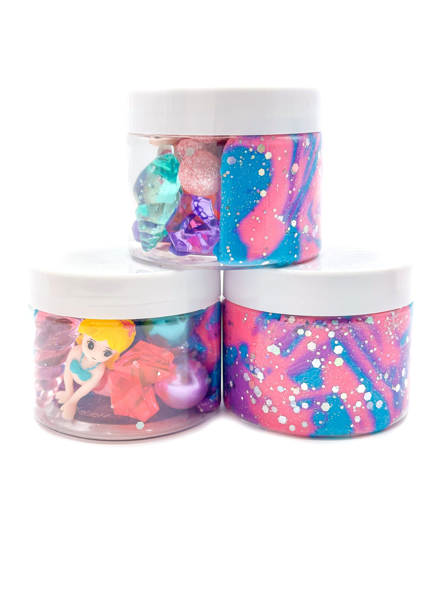 Mermaid Dough Jars Sensory Dough Young, Wild & Friedman 