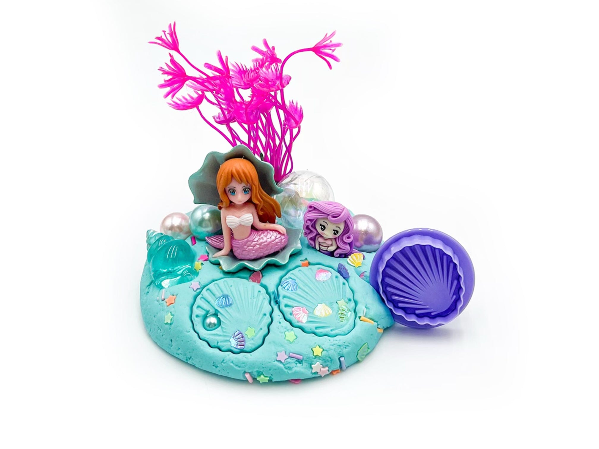 Mermaid Grab & Go Dough Jar Grab and Go Dough Young + Wild and Friedman 