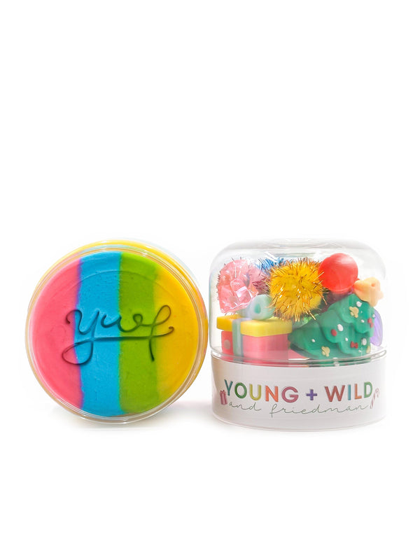 Merry and Bright Grab and Go Dough Jar Grab and Go Dough Young + Wild and Friedman 