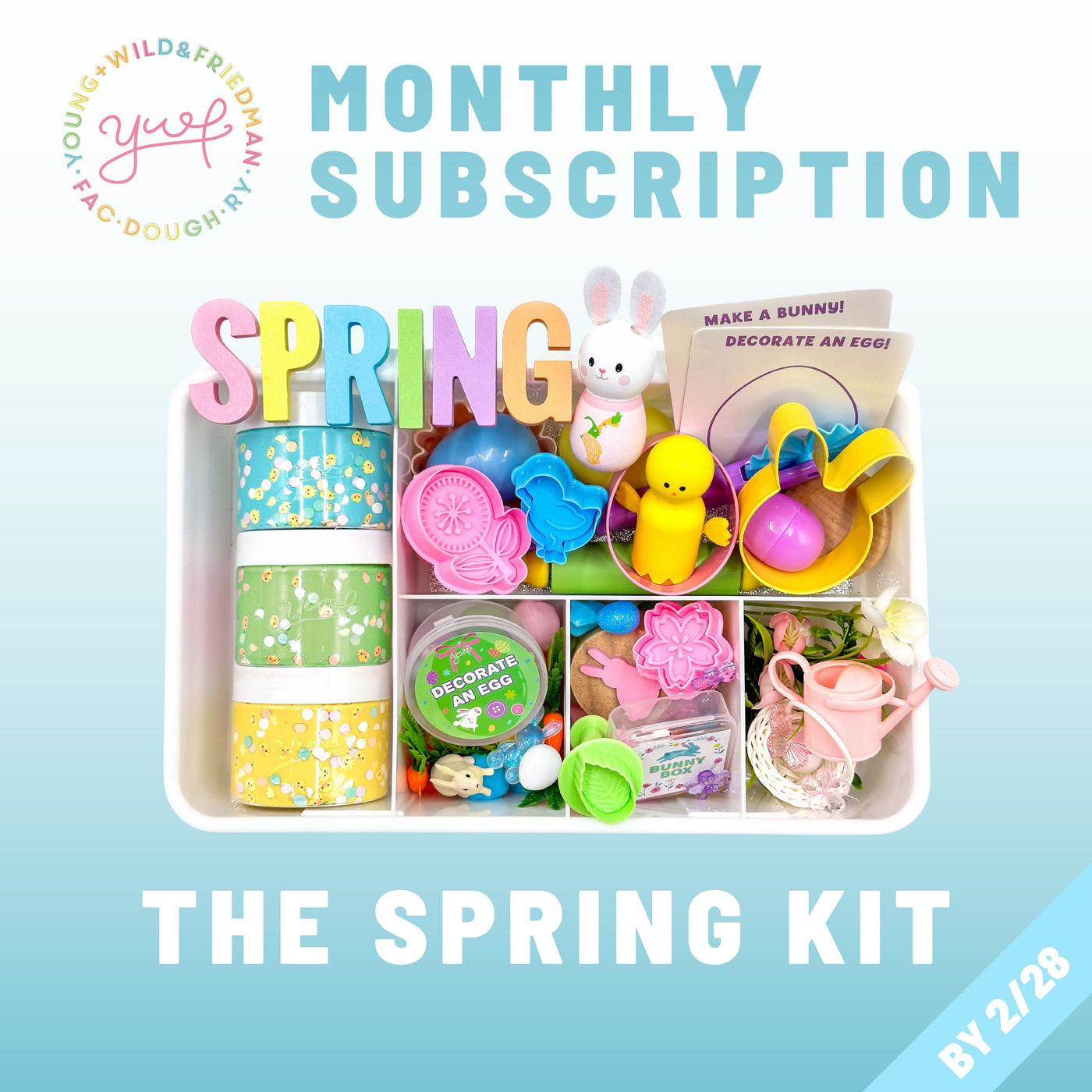 Monthly Subscription - Boy Theme Subscription Young, Wild & Friedman 