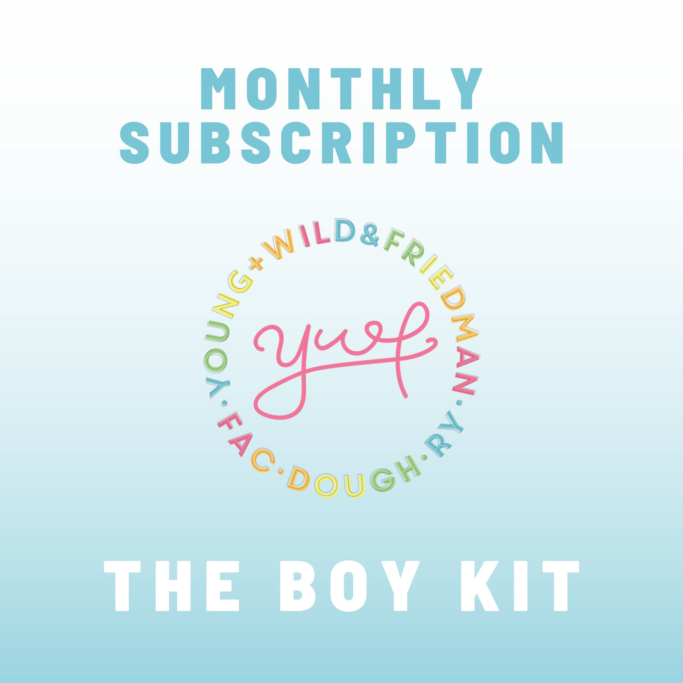 Monthly Subscription - Boy Theme Subscription Young, Wild & Friedman 