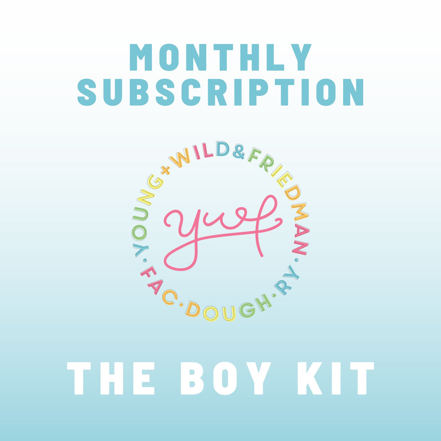 Monthly Subscription - Boy Theme Subscription Young, Wild & Friedman 