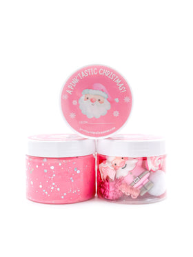 Pinktastic Christmas Class Gift Dough Jar