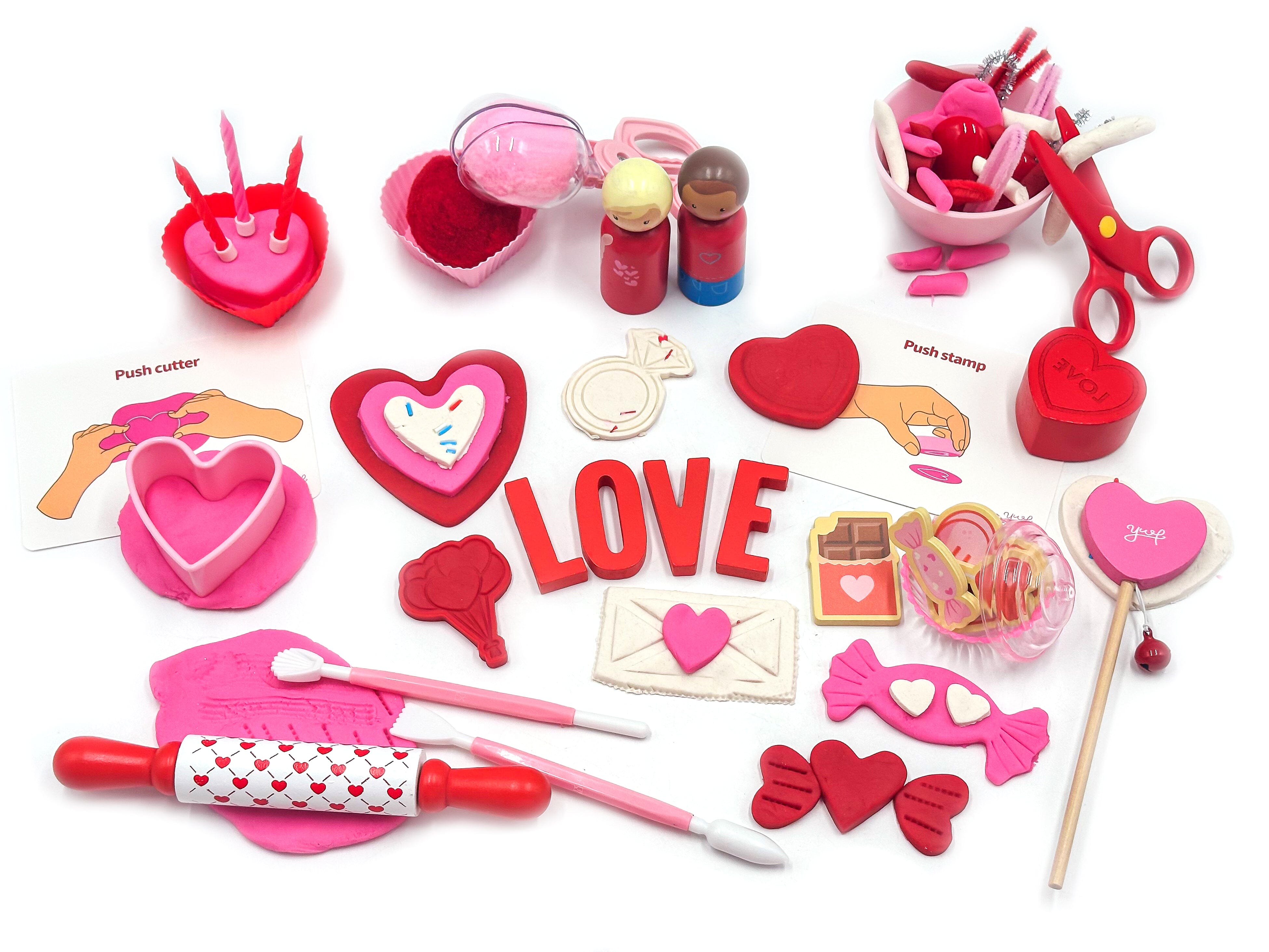 Preschool Valentine Sensory Kit Sensory Kit Young + Wild and Friedman 