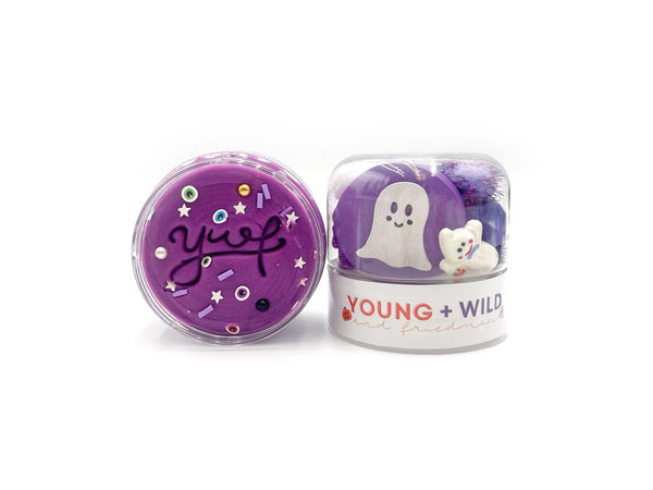 Purple Halloween Grab & Go Dough Jar Grab and Go Dough Young + Wild and Friedman 