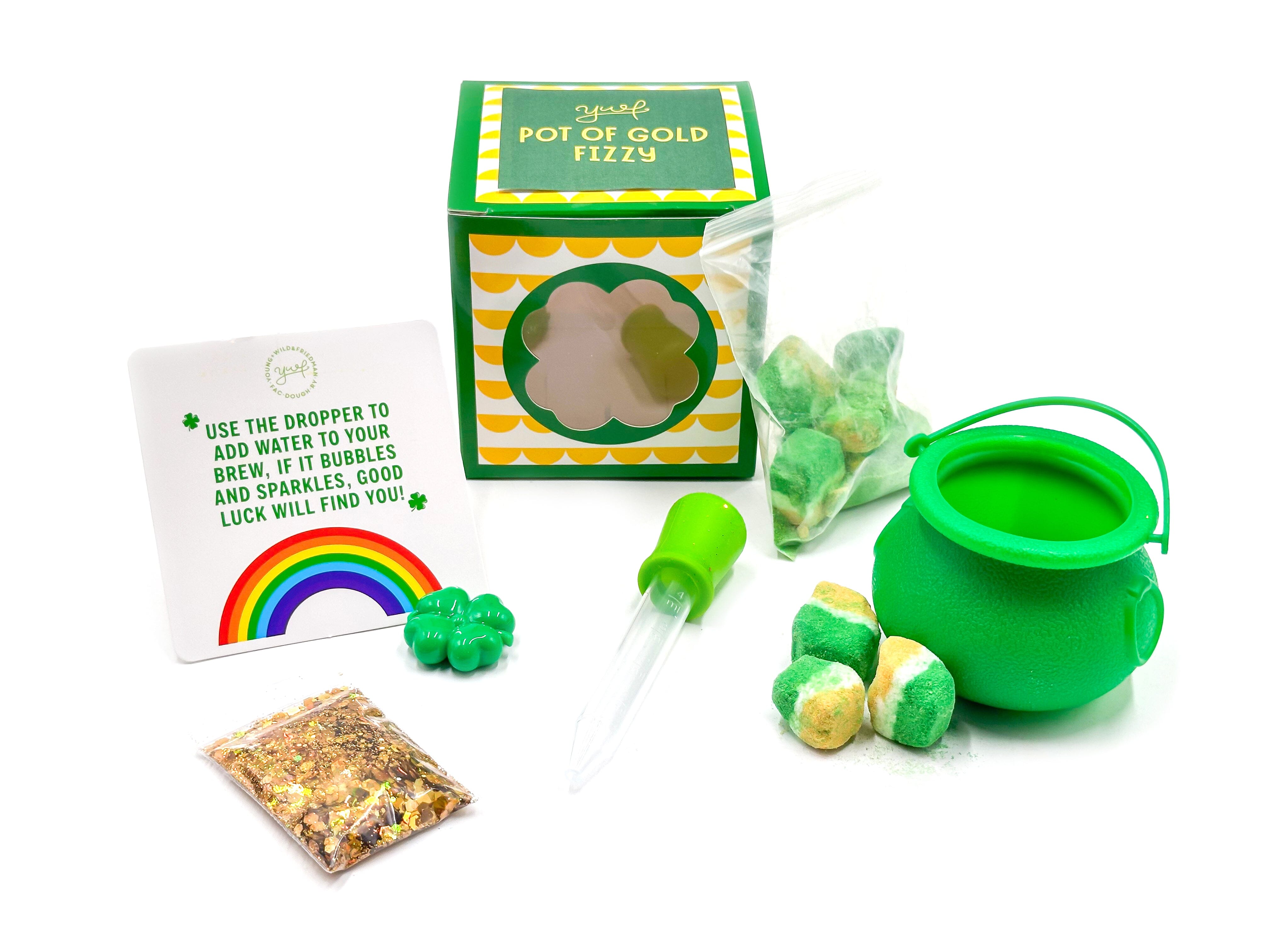 Rainbow Pot of Gold Fizzy Potion Young, Wild & Friedman 