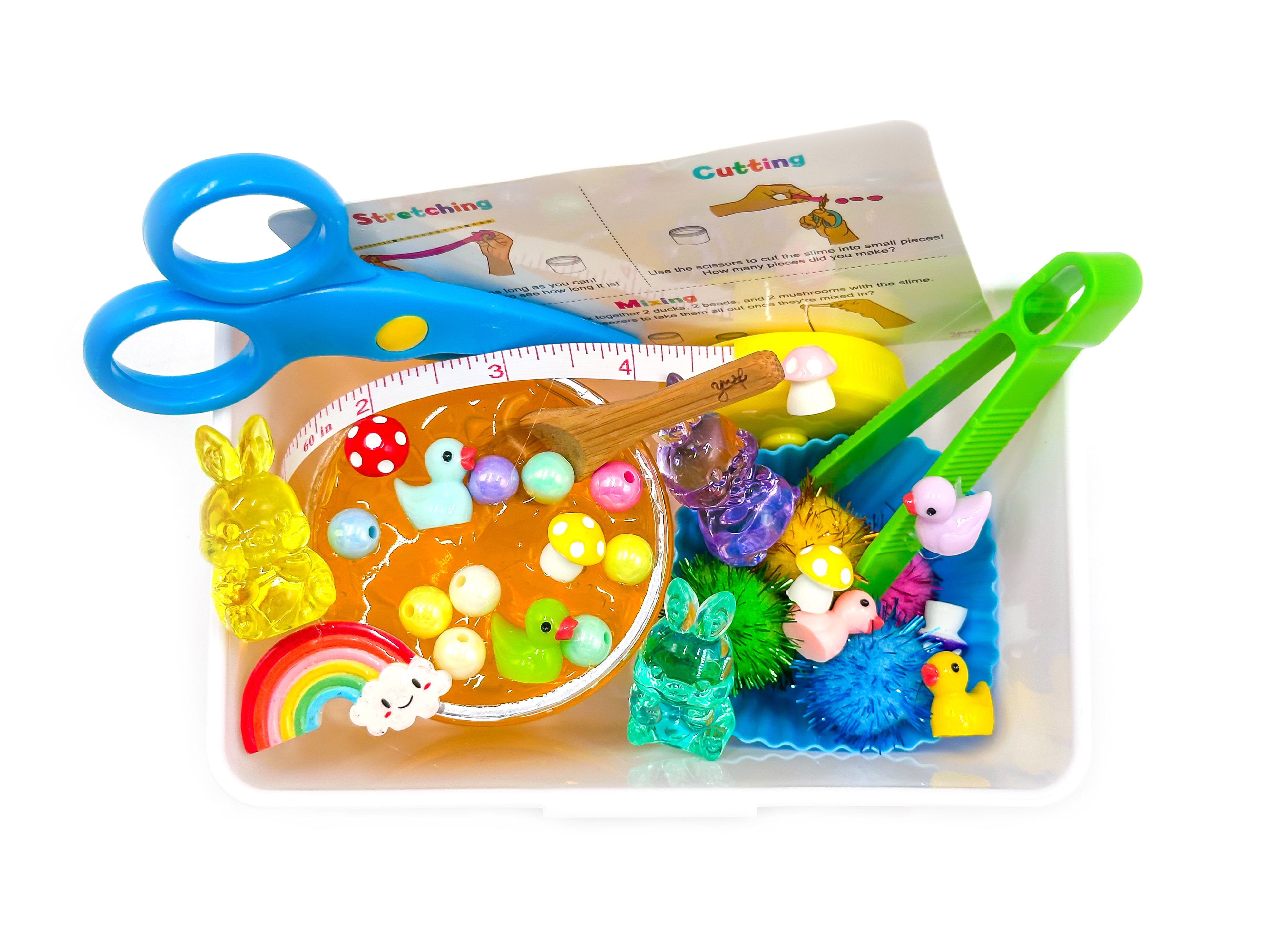 Rainbow Spring Slime Sensory Mini Kit Mini Kit Young, Wild & Friedman 