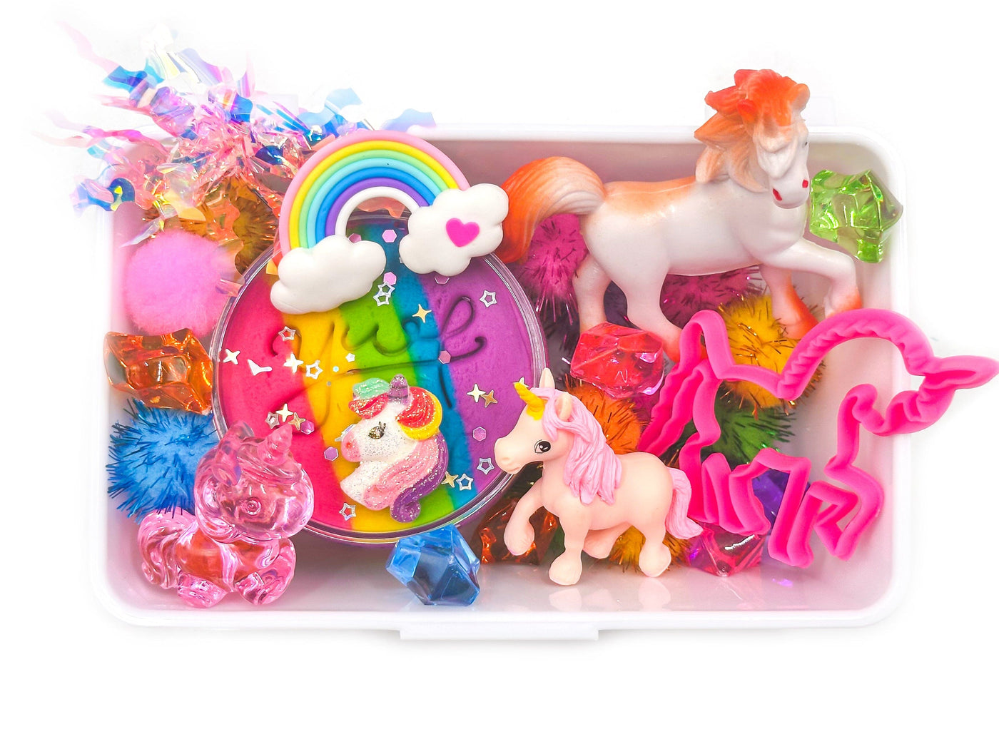 Rainbow Unicorn Mini Sensory Kit Mini Kit Young, Wild & Friedman 