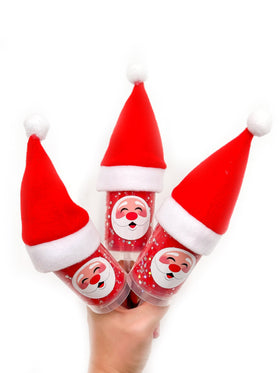 Santa Sensory Dough Push Pop