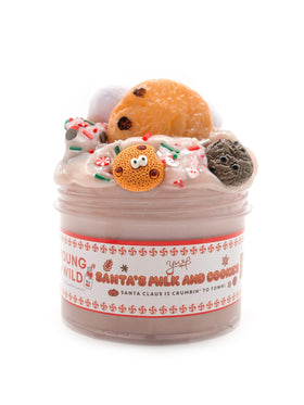 Santa's Milk and Cookies Sensory Slime