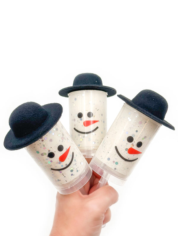 Snowman Sensory Dough Push Pop Sensory Dough Young, Wild & Friedman 