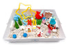 Snowy Sensory Sand Bin Sensory Sand Young + Wild and Friedman 