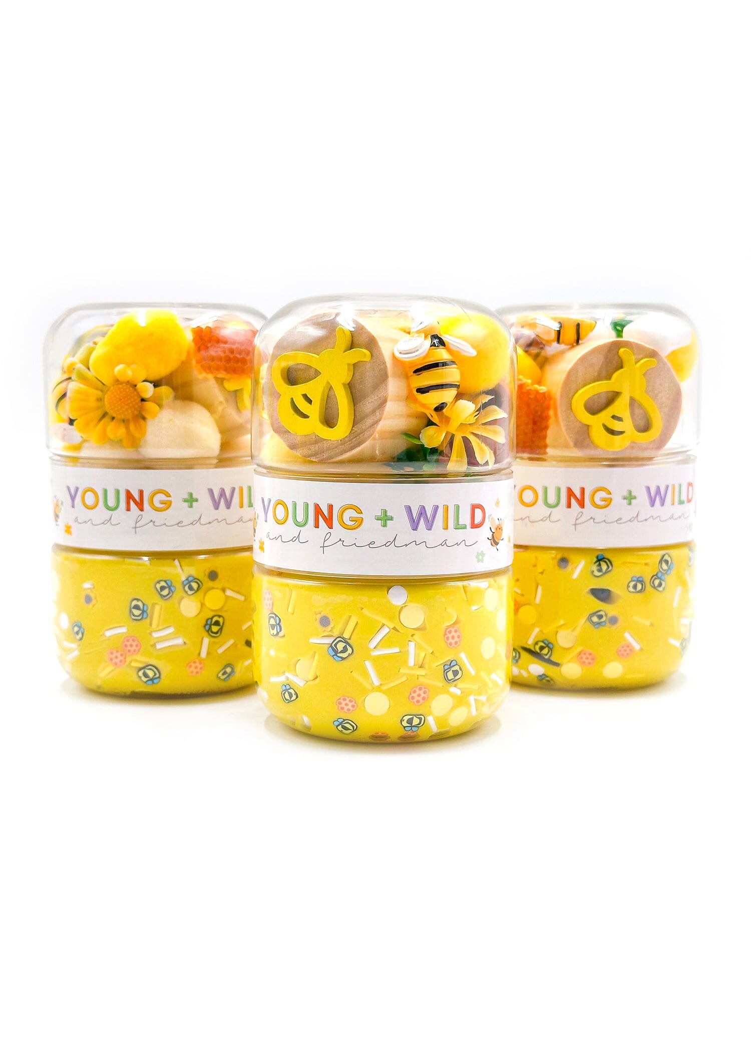 Spring Bee Grab & Go Dough Jar Grab and Go Dough Young, Wild & Friedman 