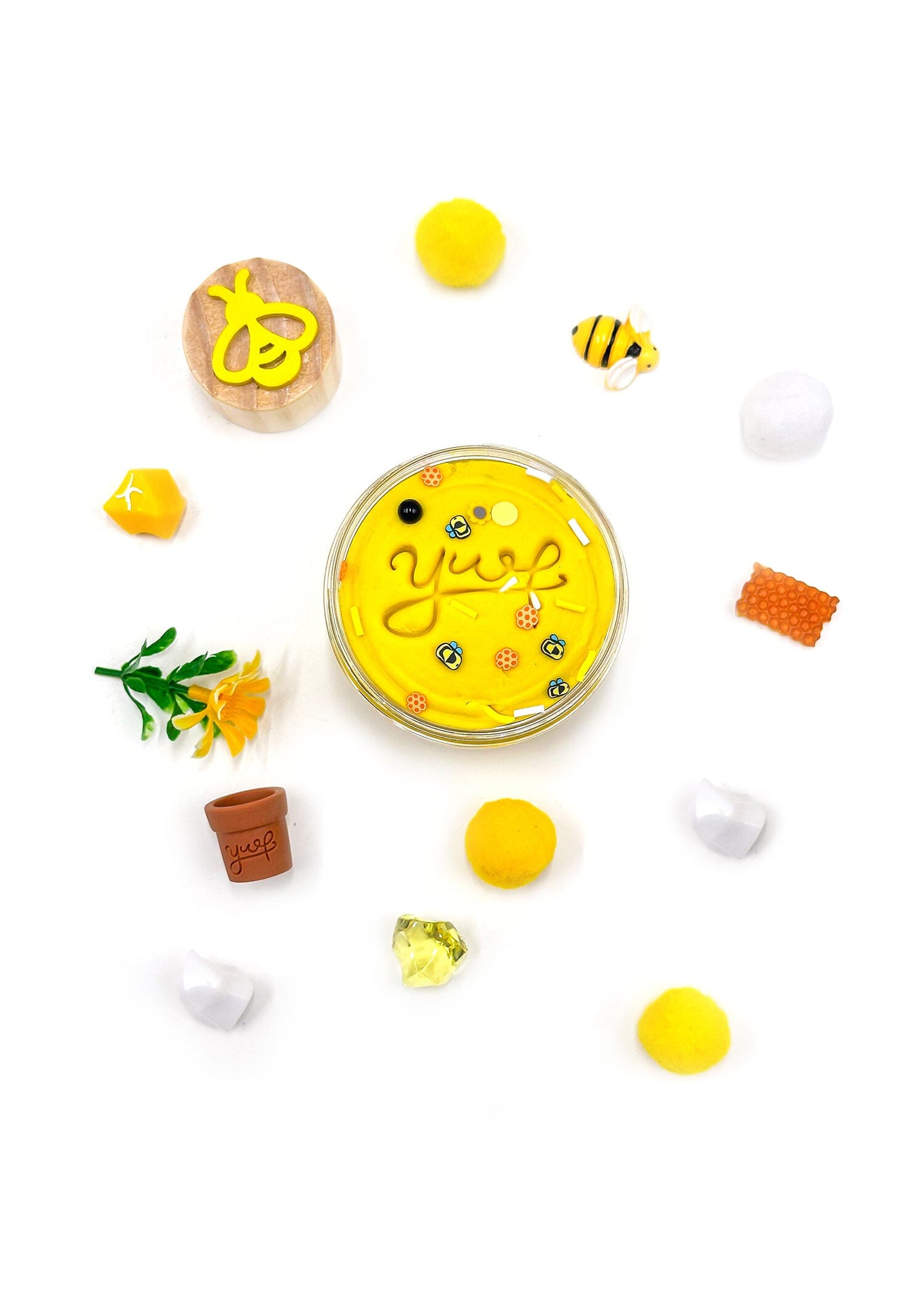 Spring Bee Grab & Go Dough Jar Grab and Go Dough Young, Wild & Friedman 