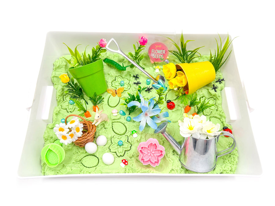 Spring Sensory Bin Sensory Bin Young, Wild & Friedman 