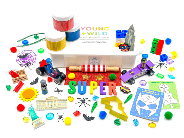 Superhero Kit Sensory Kit Young, Wild & Friedman 