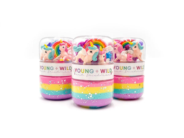 Unicorn Grab & Go Dough Jar Grab and Go Dough Young + Wild and Friedman 