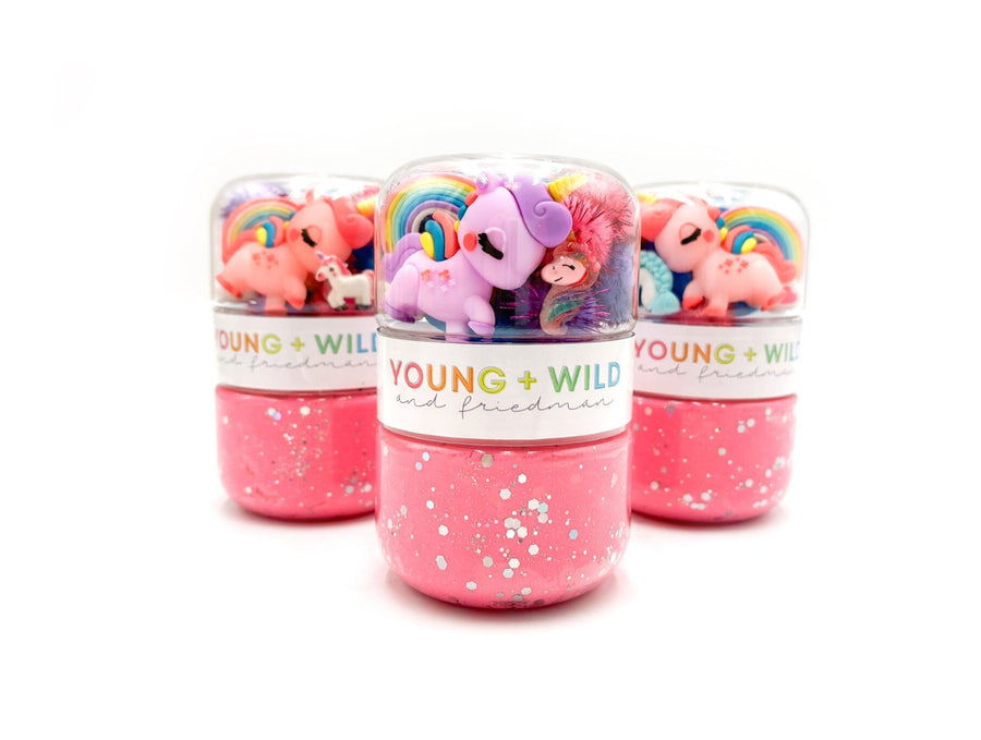 Unicorn Grab & Go Dough Jar Grab and Go Dough Young + Wild and Friedman 